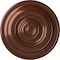 Ekena Millwork Niobe Ceiling Medallion (Fits Canopies up to 8 5/8"), Hand-Painted Copper Penny, 18"OD x 1 1/2"P CM18NICPS - alternate 1